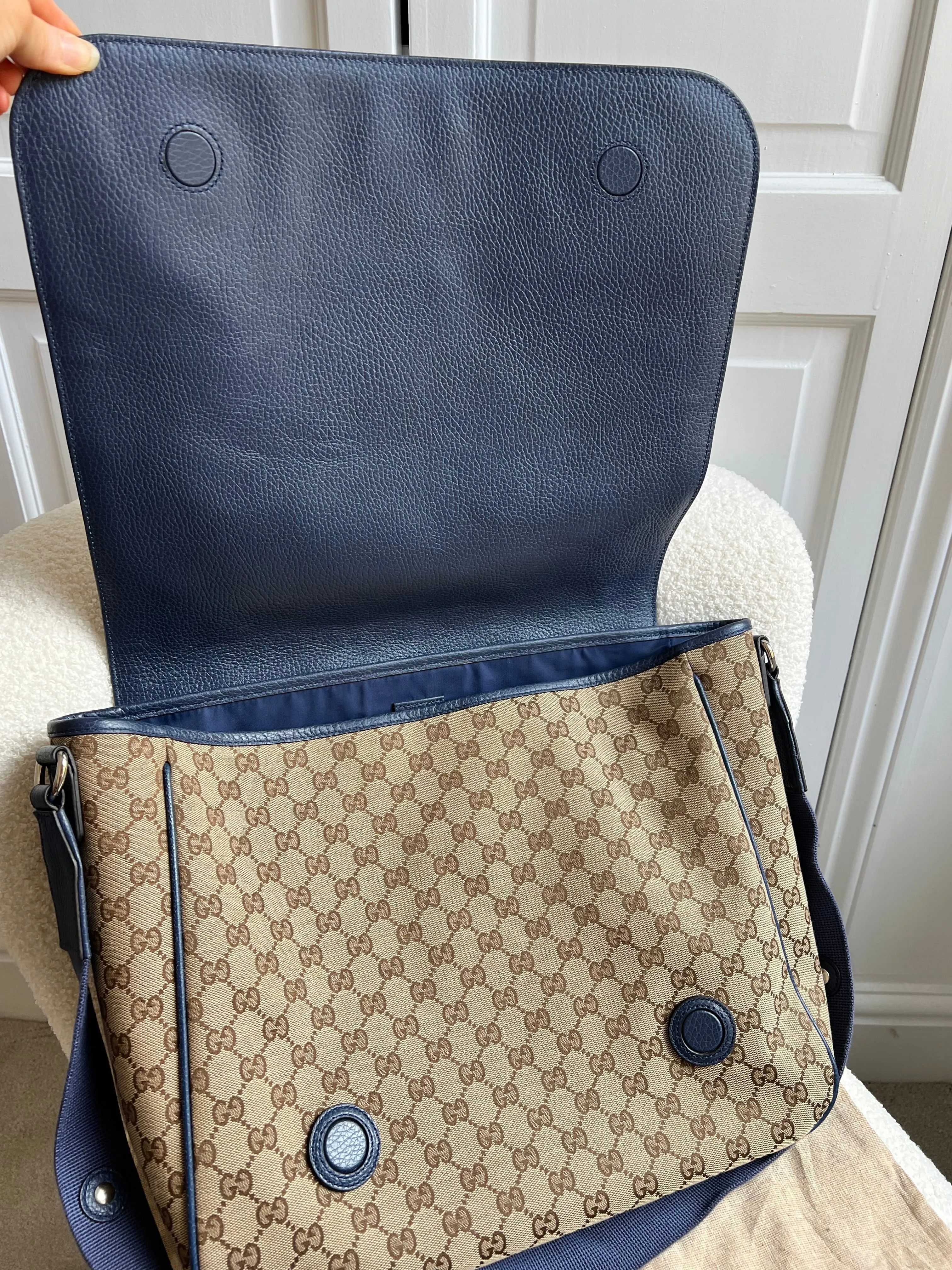Gucci GG Canvas Baby Changing Bag