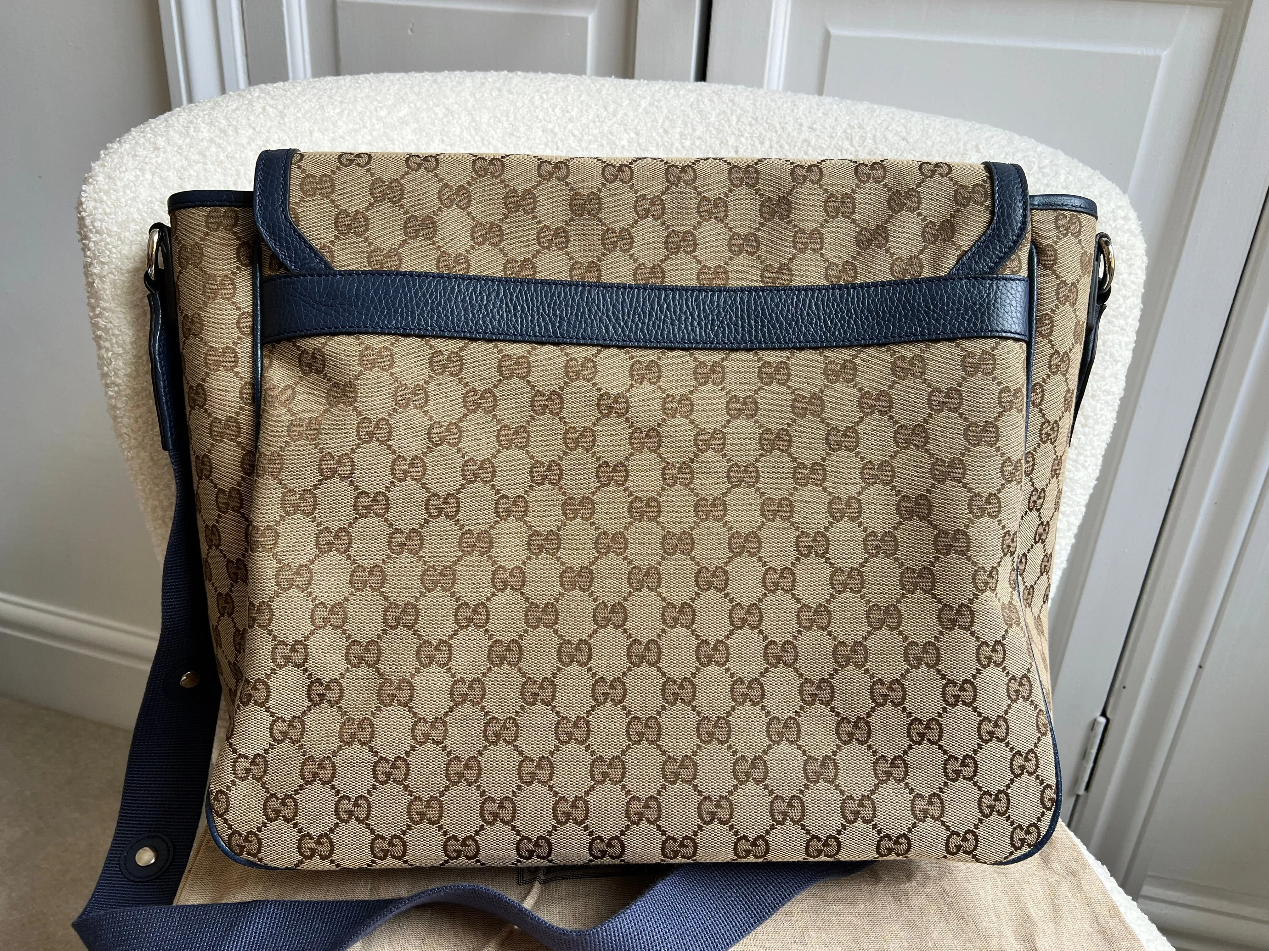 Gucci GG Canvas Baby Changing Bag