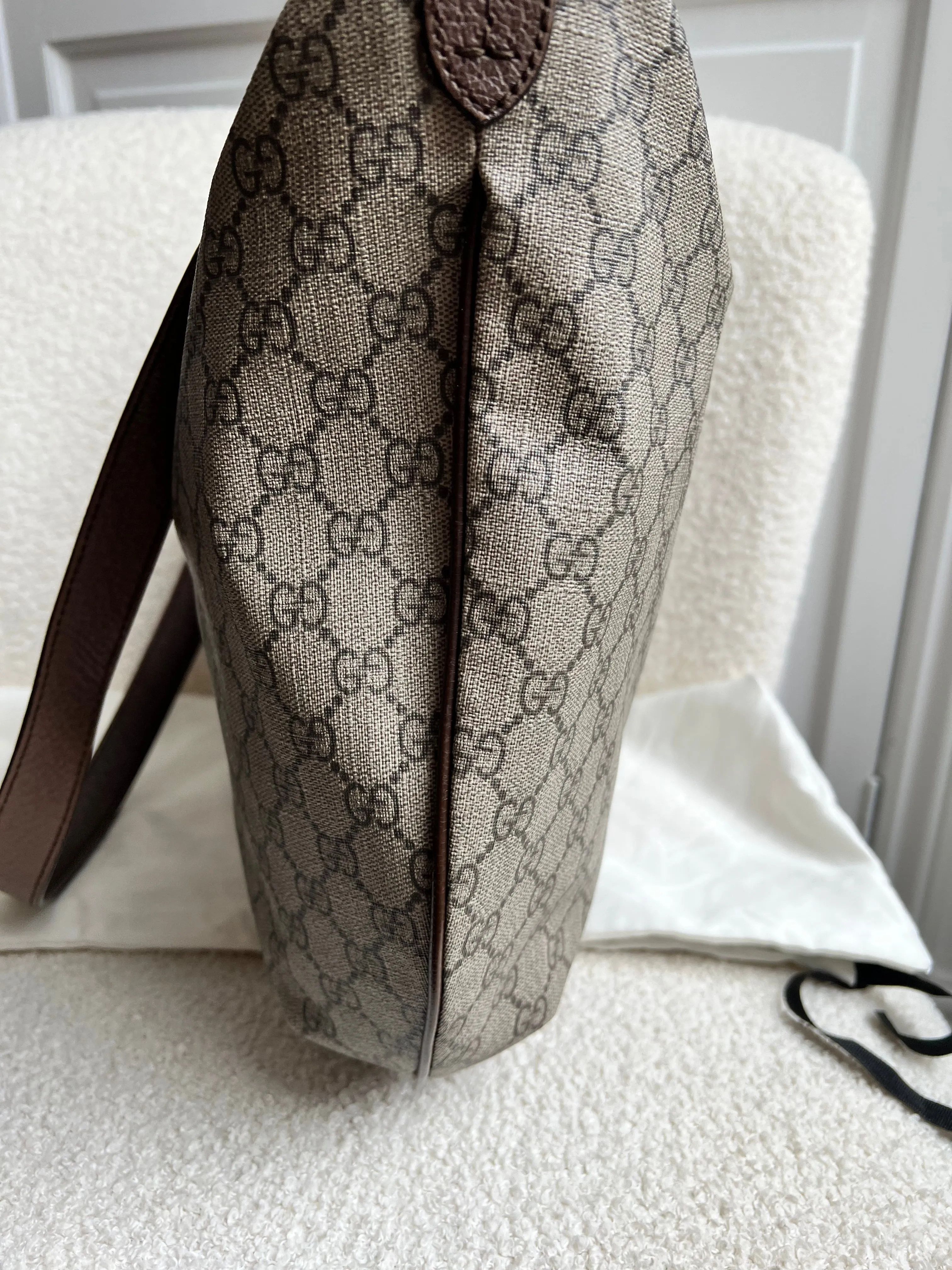 Gucci GG Supreme Ophidia Large Shoulder Bag (RRP £1090)