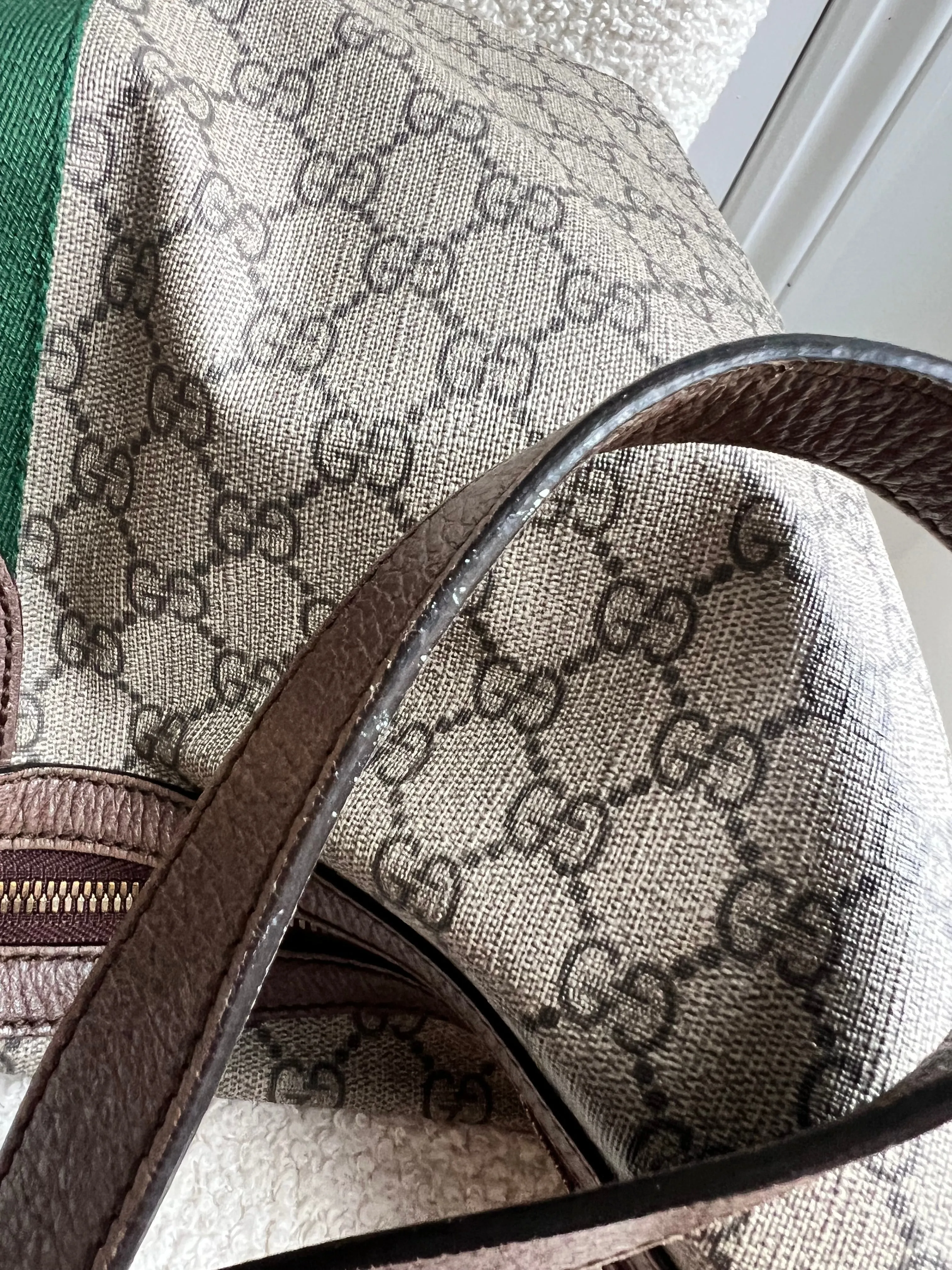 Gucci GG Supreme Ophidia Large Shoulder Bag (RRP £1090)