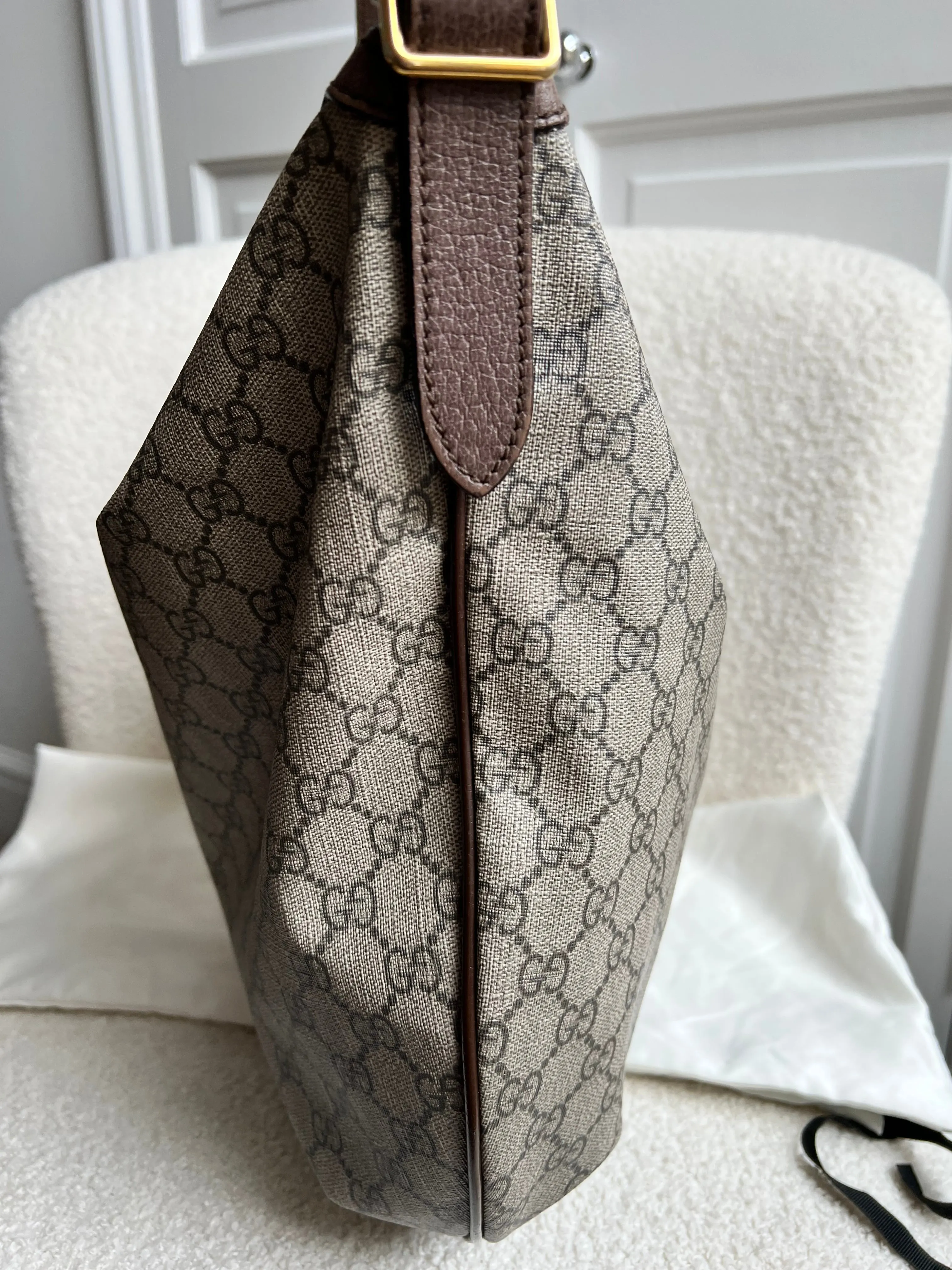 Gucci GG Supreme Ophidia Large Shoulder Bag (RRP £1090)