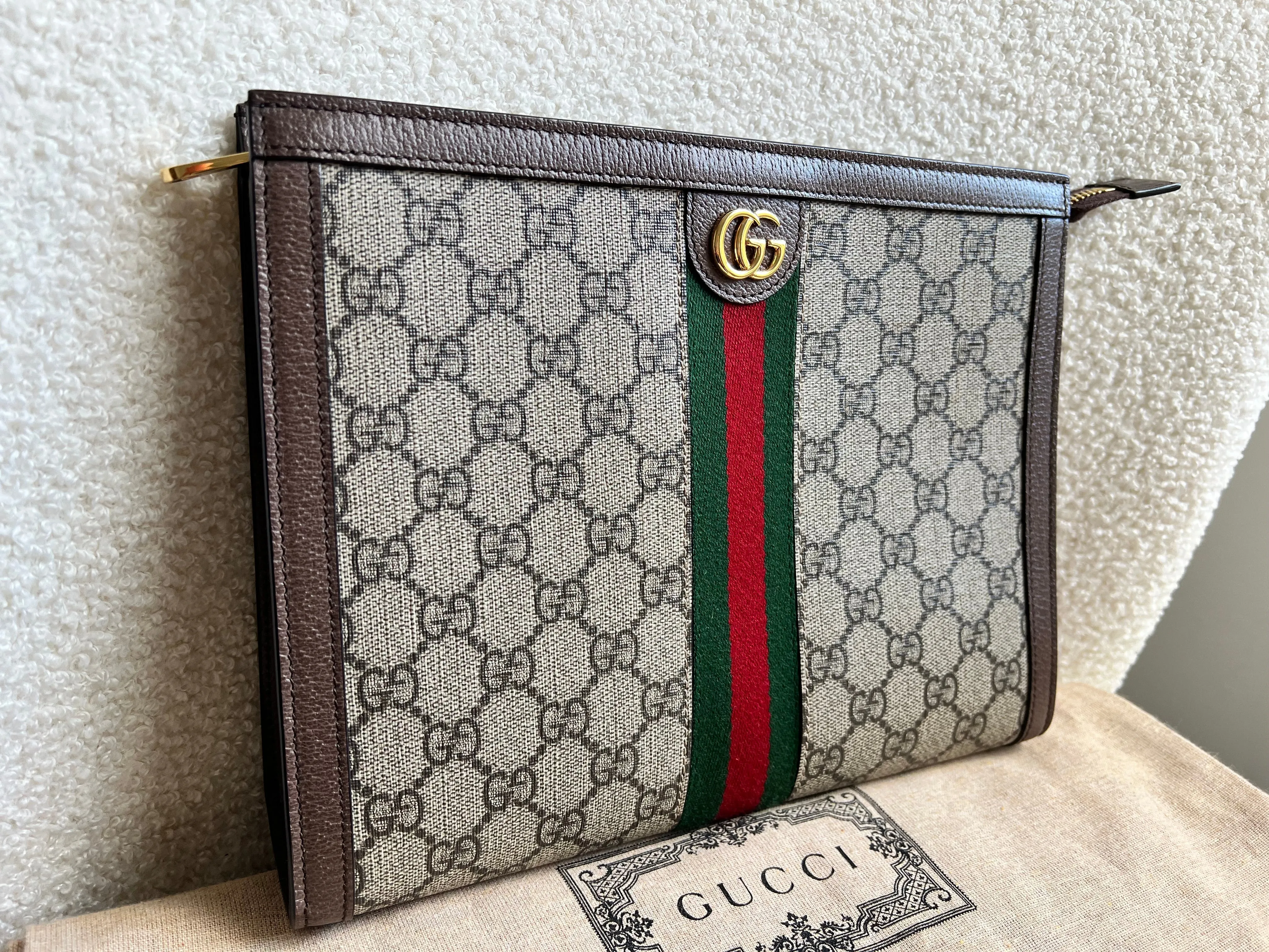 Gucci Supreme Ophidia Pouch (RRP £720)