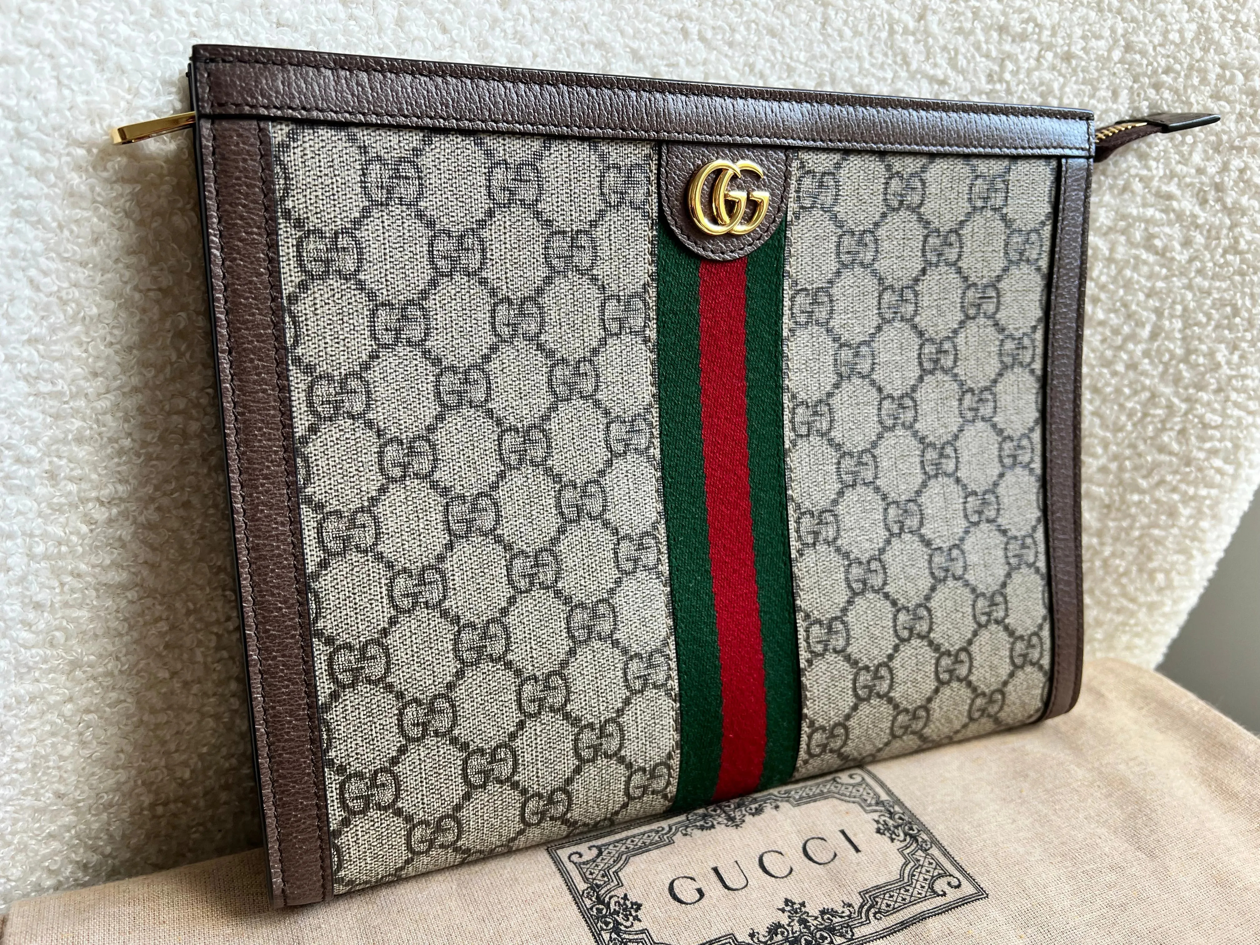 Gucci Supreme Ophidia Pouch (RRP £720)