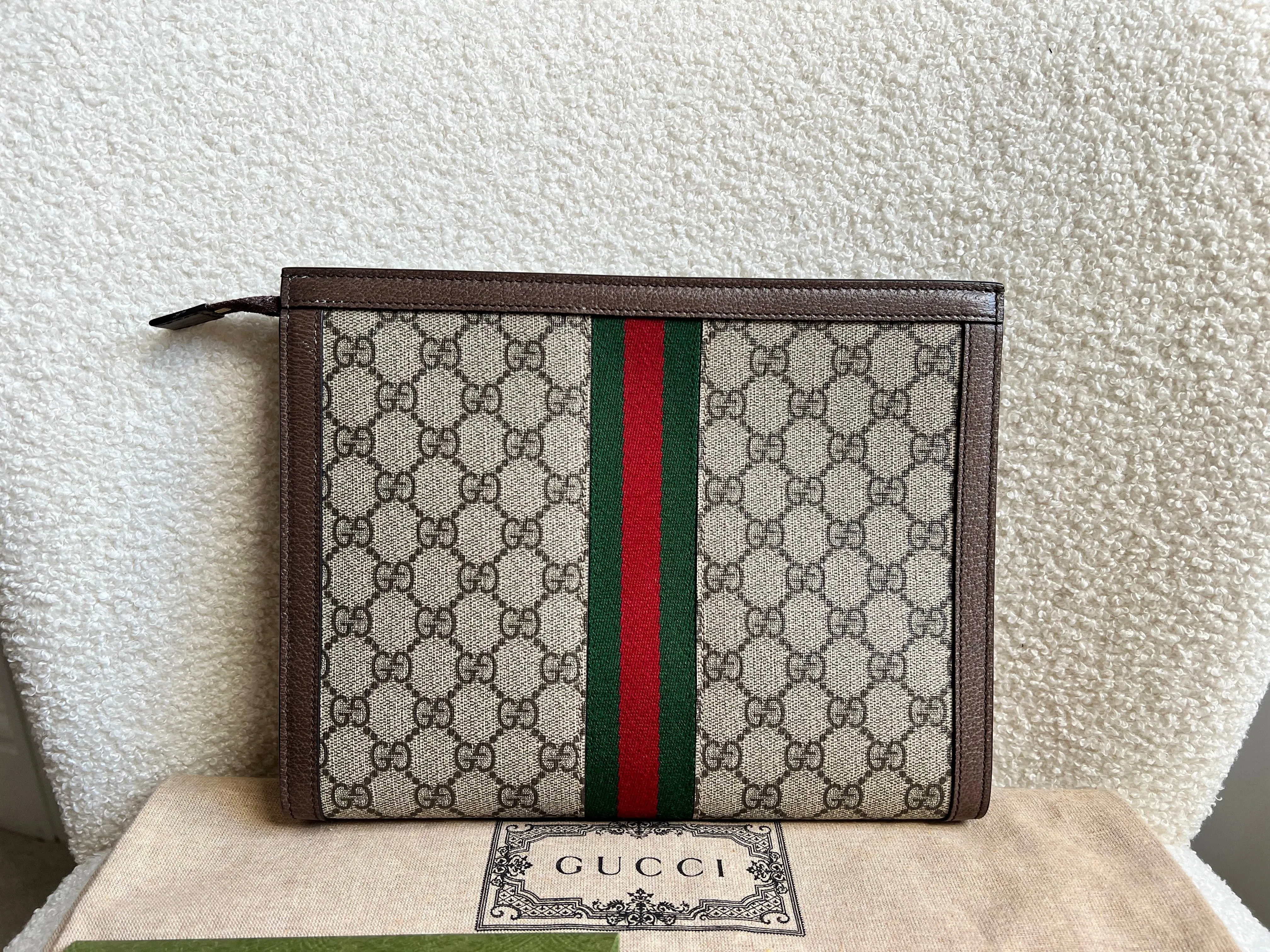 Gucci Supreme Ophidia Pouch (RRP £720)