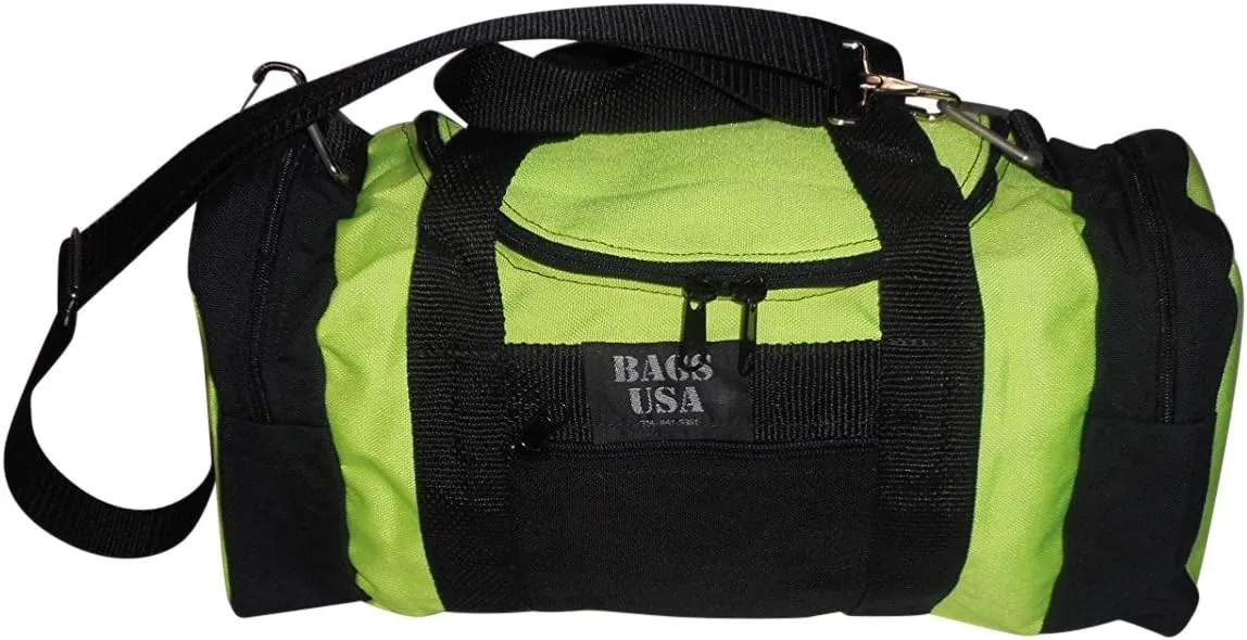 Gym Or Travel Bag Holds Personal Items,Towel, Change Of Clothes, Front Pocket For Cellphone, Keys Id And Wallet Made In USA.