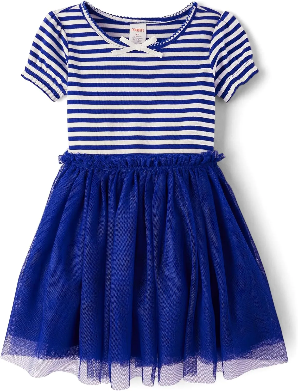 Gymboree Girls Short Sleeve Tulle Dress