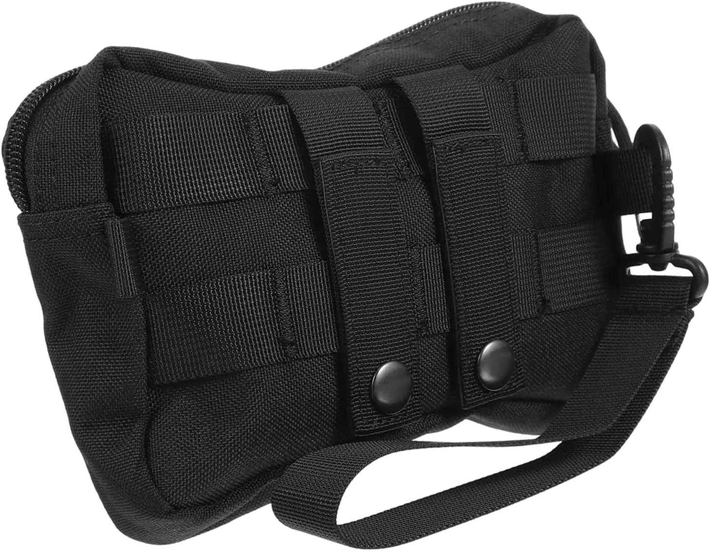 HANABASS Small Pouch Multi Functional Outdoor High-capacity Waist Bag for Earphones Black Mesh Organization