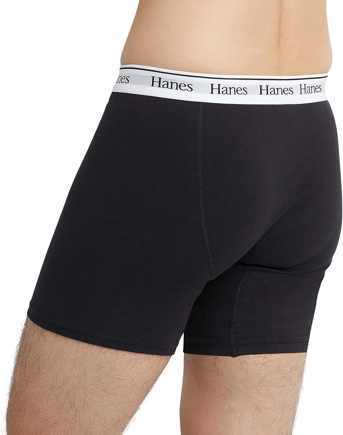 Hanes Originals Men’s Boxer Briefs & Trunks, Stretch Cotton Moisture-Wicking Underwear, Modern Fit Low Rise, Multipacks