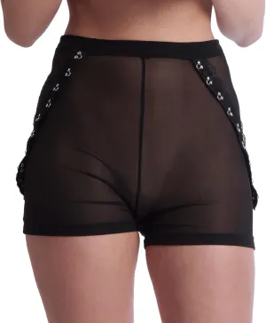 hanky panky X Prabal Gurung Hook & Eye Biker Short (7H1256)