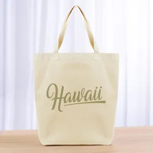 Hawaiian Tote Bag - khaki