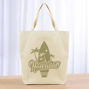 Hawaiian Tote Bag - khaki