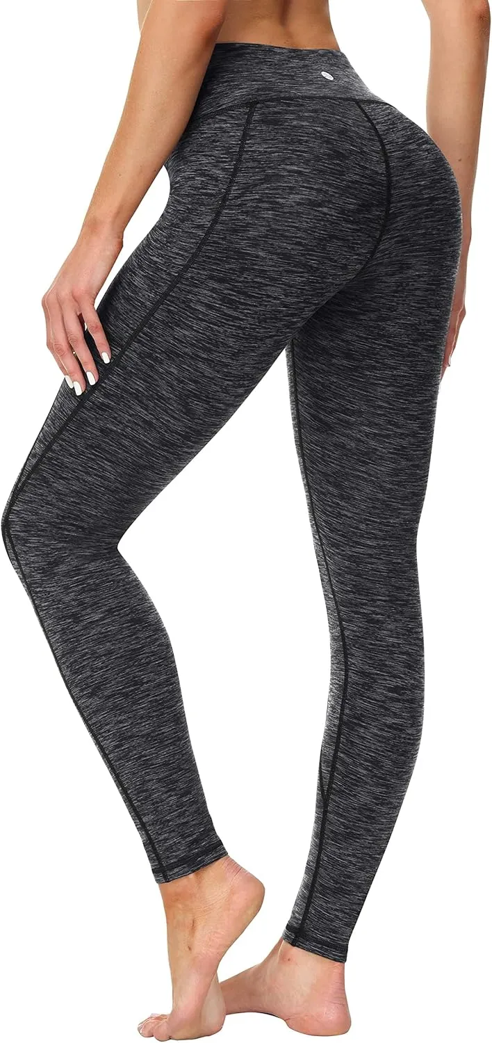 Heathyoga Women's Yoga Pants Leggings with Pockets for Women High Waist Yoga Pants with Pockets Workout Leggings Tights