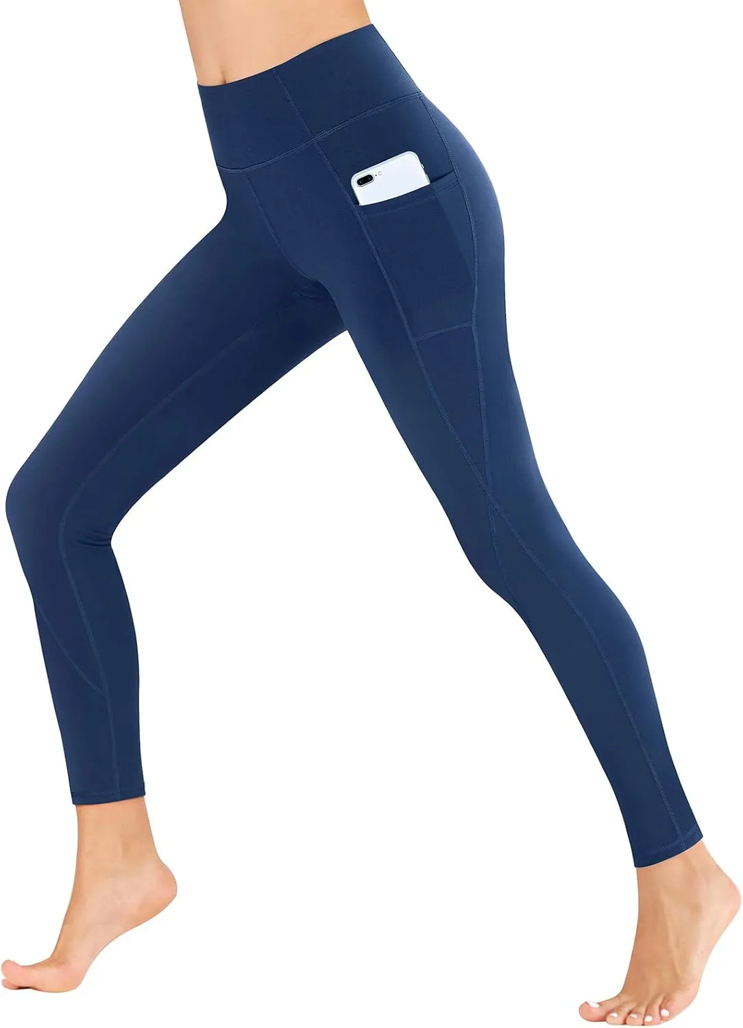 Heathyoga Women's Yoga Pants Leggings with Pockets for Women High Waist Yoga Pants with Pockets Workout Leggings Tights