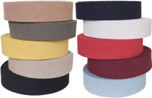 Heavy Cotton Webbing 1 1/2 Inch - Straps for Arts and Crafts - (Natural, 10 Yards) - MATADOR USEFUL GOODS