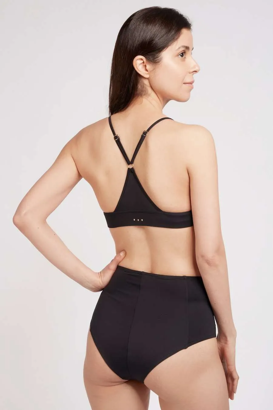 High Waist Bikini Bottoms