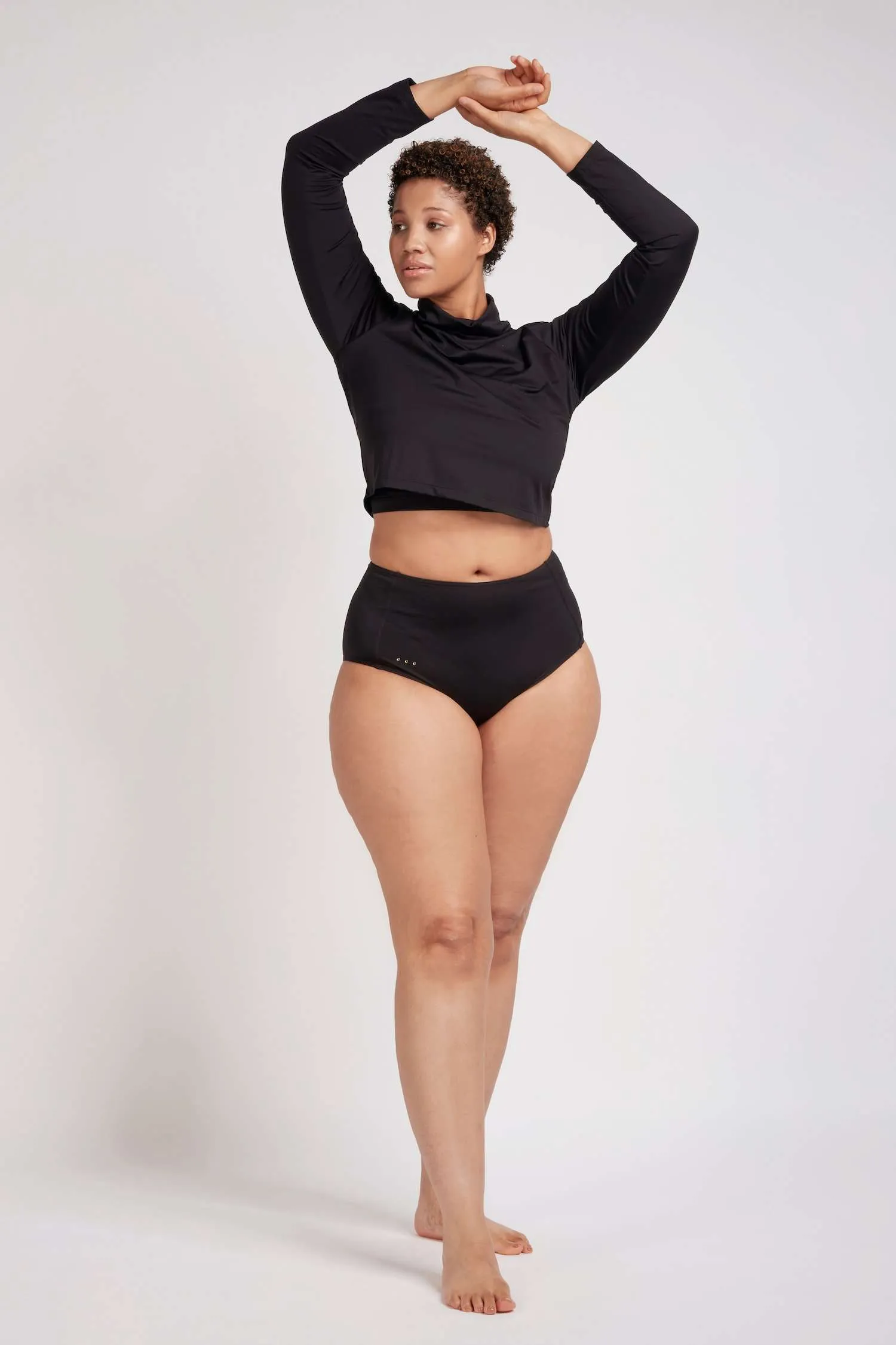 High Waist Bikini Bottoms