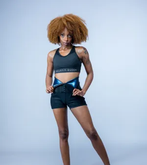 High Waisted Sauna Corset Shorts