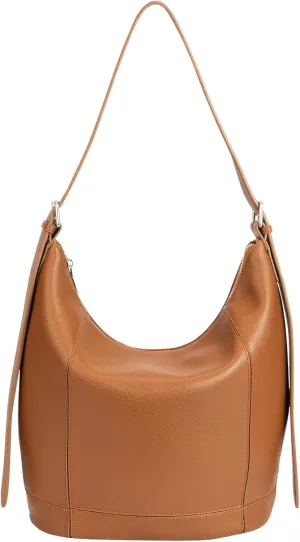 Hobo Crossbody Bags Leather Shoulder Bag Casual Work Handbags 2025 Trendy with Adjustable Strap