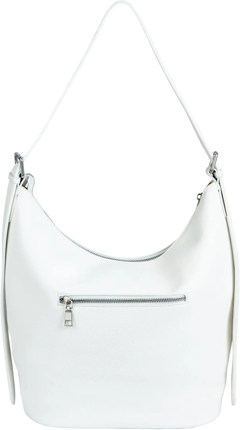 Hobo Crossbody Bags Leather Shoulder Bag Casual Work Handbags 2025 Trendy with Adjustable Strap