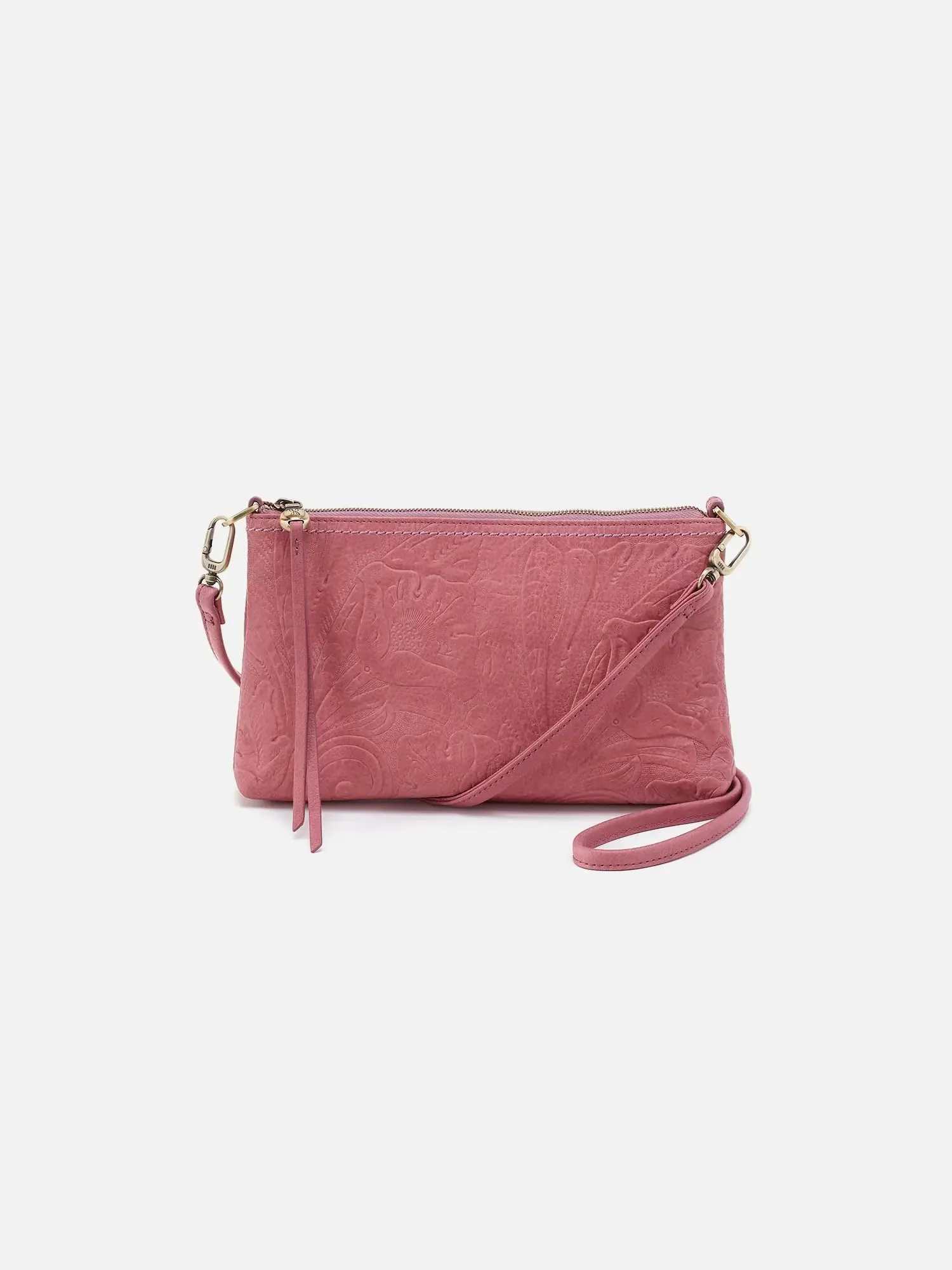 HOBO Darcy Crossbody: Embossed Leather