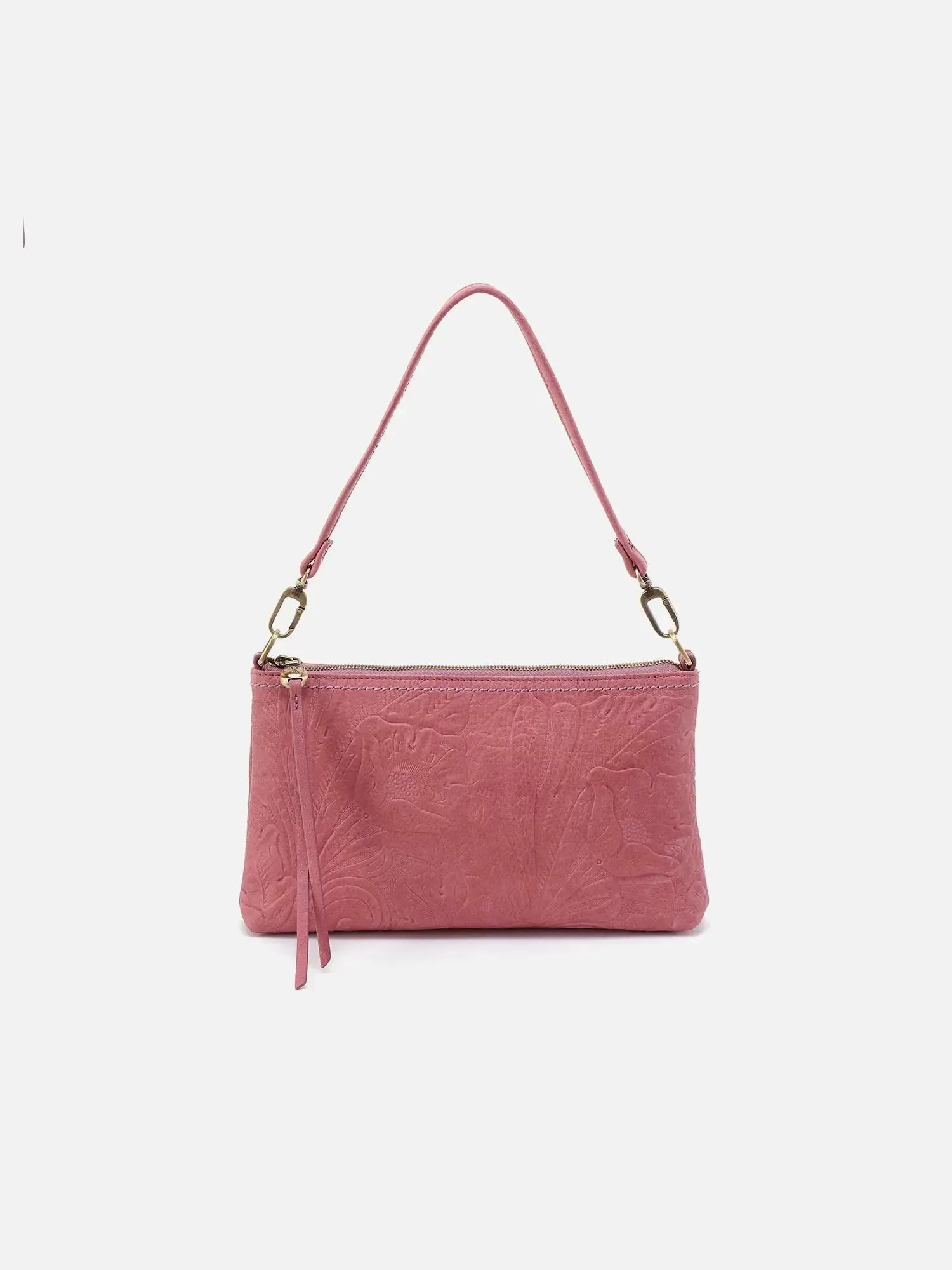 HOBO Darcy Crossbody: Embossed Leather