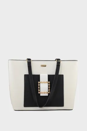 Hobo Hand Bags B15173-White