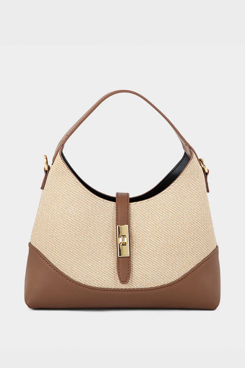 Hobo Hand Bags BH0065-Beige
