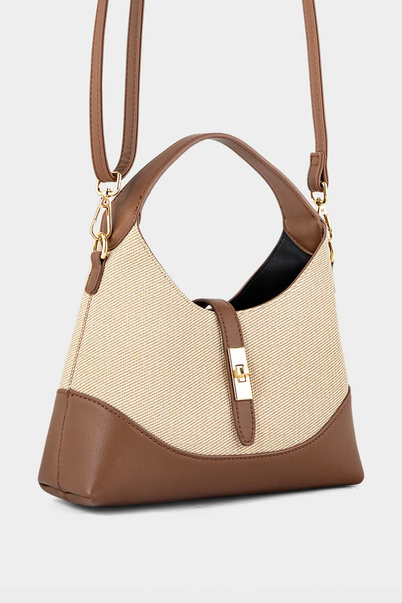 Hobo Hand Bags BH0065-Beige