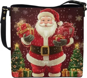 HUGS IDEA Women Handbags PU Leather Big Capacity Tote Handbag Hobo Crossbody Bucket Purse