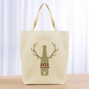 Hunting Tote Bag - khaki brown