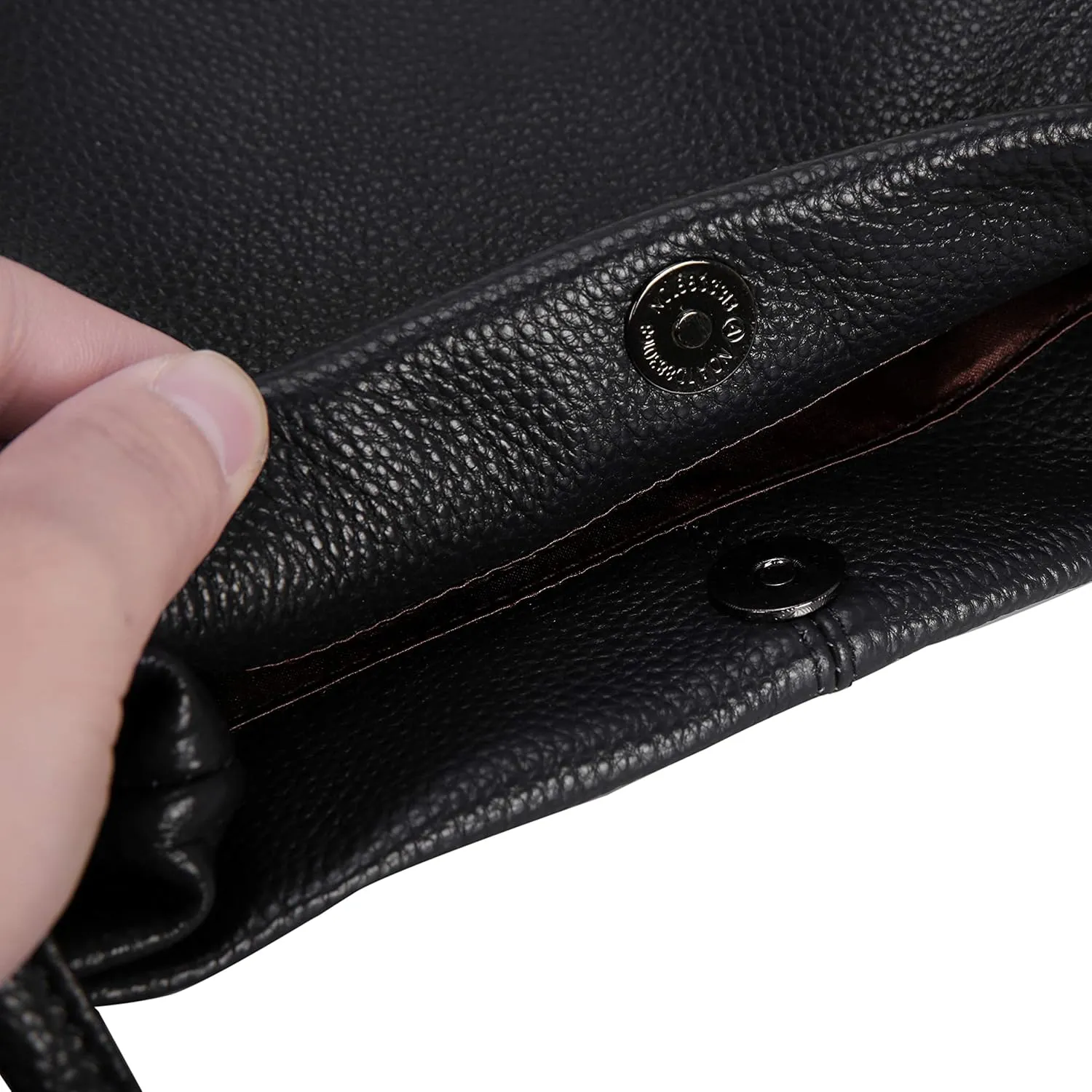 Iswee Genuine Leather Tote Bucket Bags Hobo Shoulder Bags Purse and Handbags for Women Trendy