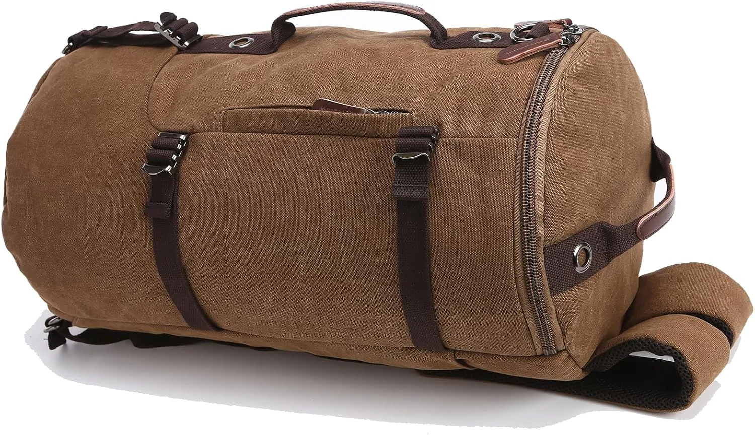 IT'SCARL Large travel backpack, airplane carrying backpack, portable, waterproof bag (brown)