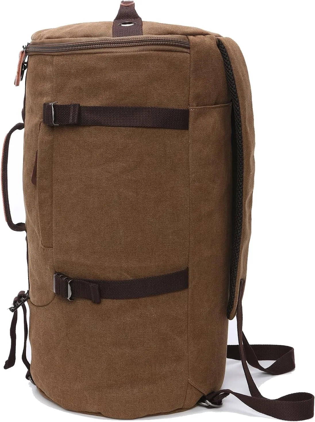 IT'SCARL Large travel backpack, airplane carrying backpack, portable, waterproof bag (brown)