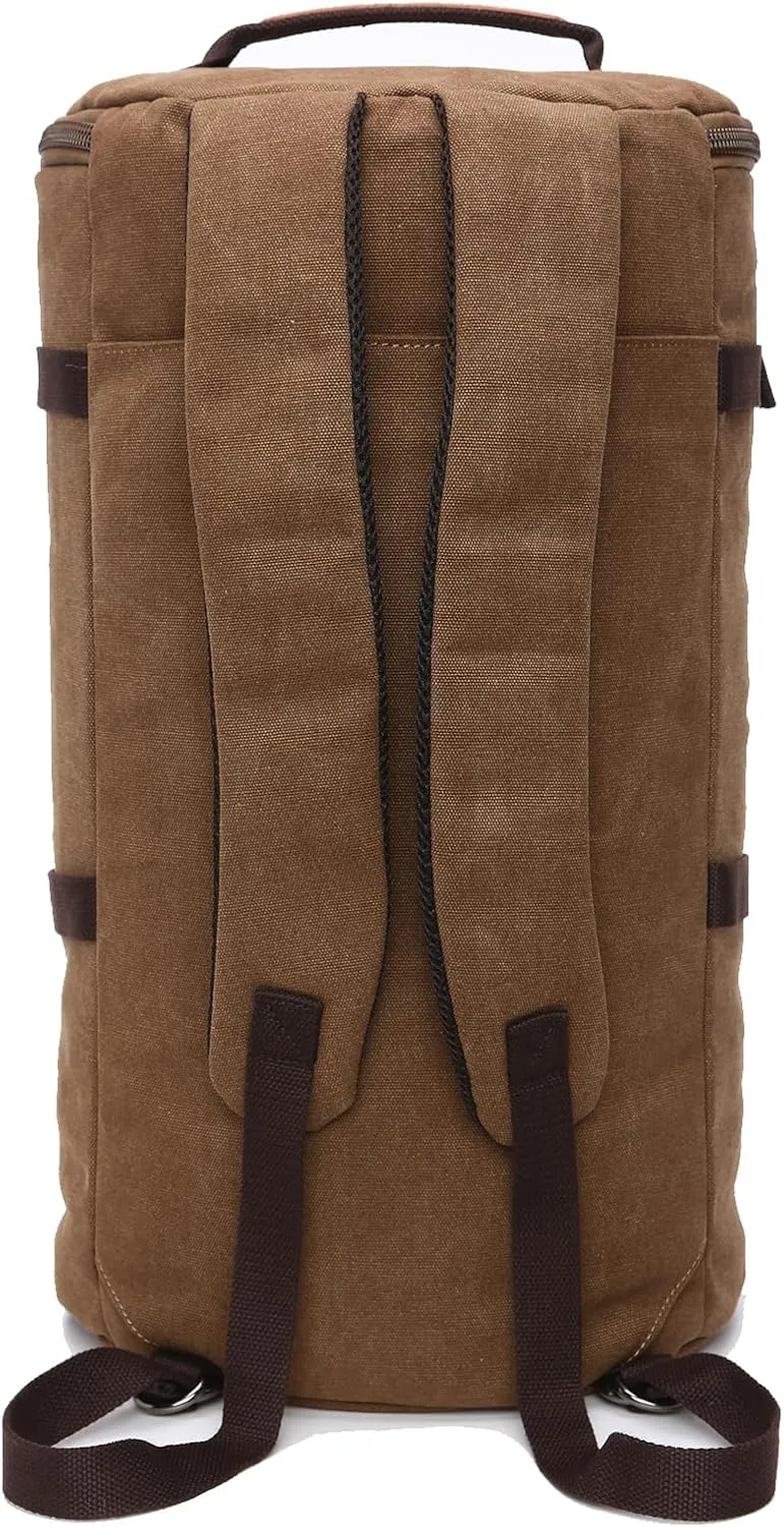 IT'SCARL Large travel backpack, airplane carrying backpack, portable, waterproof bag (brown)