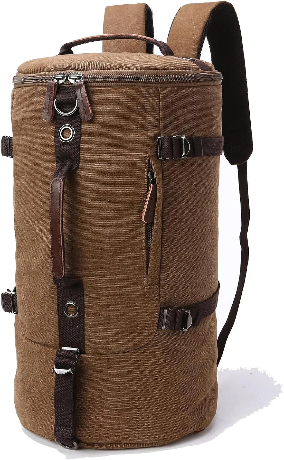 IT'SCARL Large travel backpack, airplane carrying backpack, portable, waterproof bag (brown)