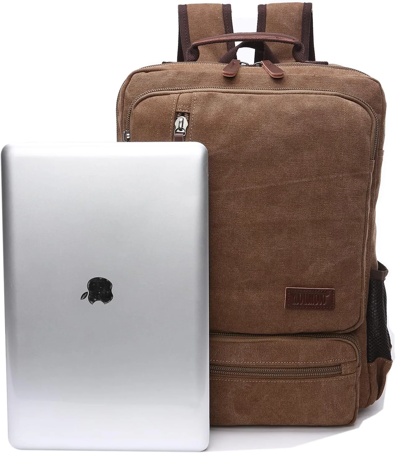 IT'SCARL Unisex backpack, 17 inch laptop backpack, waterproof travel bag (khaki)