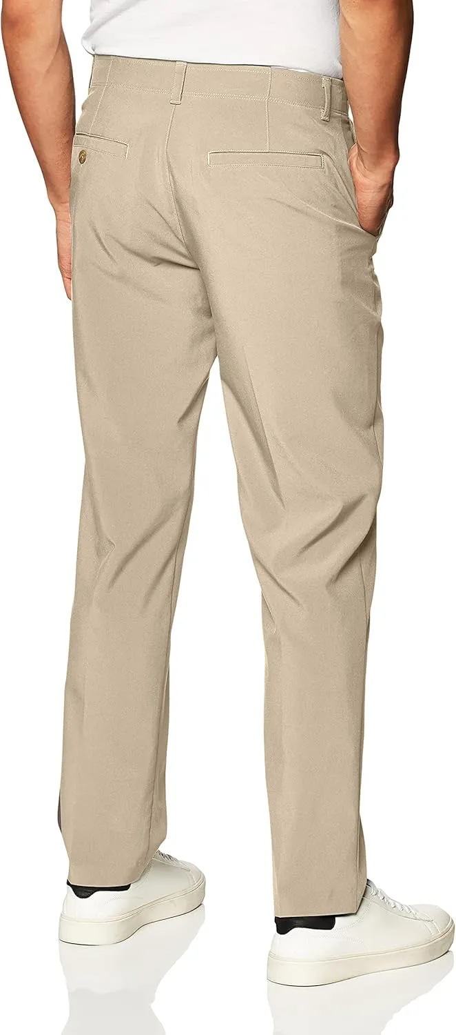 Jack Nicklaus Men's Flat Front Golf Pant with Active Waistband (Waist Size 29 - 54 Big & Tall)