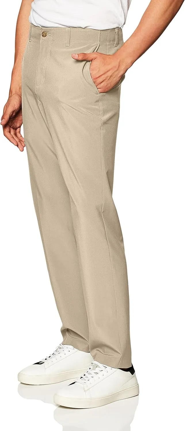 Jack Nicklaus Men's Flat Front Golf Pant with Active Waistband (Waist Size 29 - 54 Big & Tall)