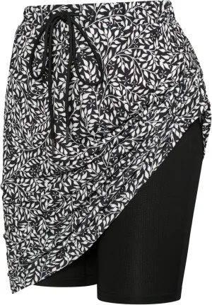 JACK SMITH Women's Stretchy Knee Length Skirts Athletic Skorts for Woman Drawstring Waist with Mesh Shorts Pockets