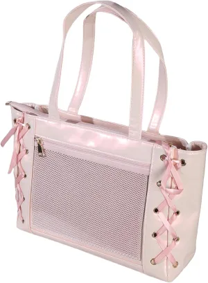 Japanese Anime Itabag Bag Large Capacity Girl's Shoulder Handbag with Reinforced Bottom Panel Underarm Bags for Student