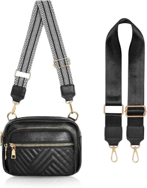 JASGOOD Crossbody Bags for Women, Leather Shoulder Purse and Handbags with Adjustable Strap