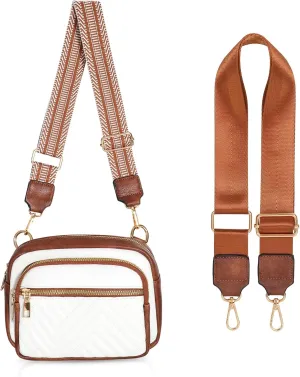 JASGOOD Crossbody Bags for Women, Leather Shoulder Purse and Handbags with Adjustable Strap