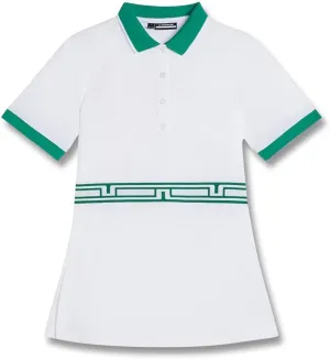 J.Lindeberg 2023 Women Belina Golf Polo White Small