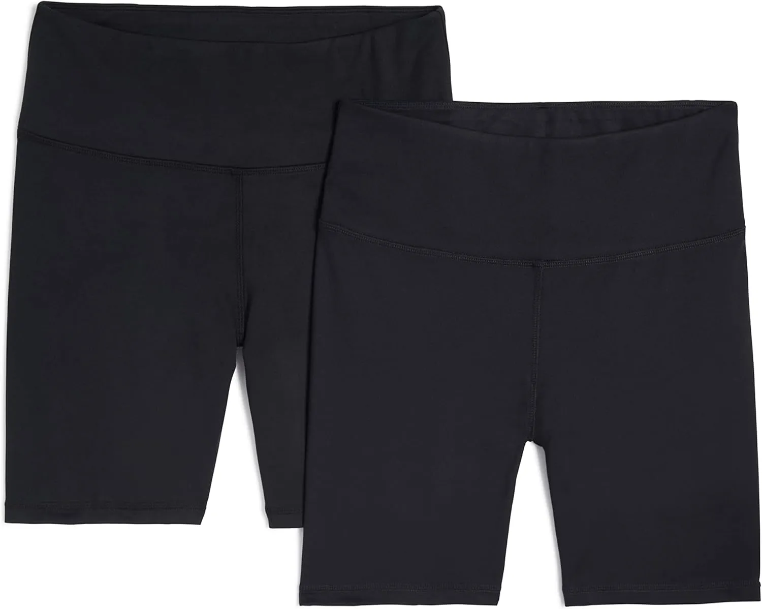 Jockey Women's 2 Pack Performance High Waist 7'' Bike Short