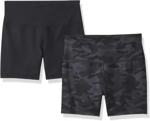 Jockey Women's 2 Pack Performance High Waist Bike Short