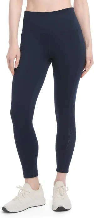 Jockey Women's High Waist Mesh Trim Crop Active Leggings