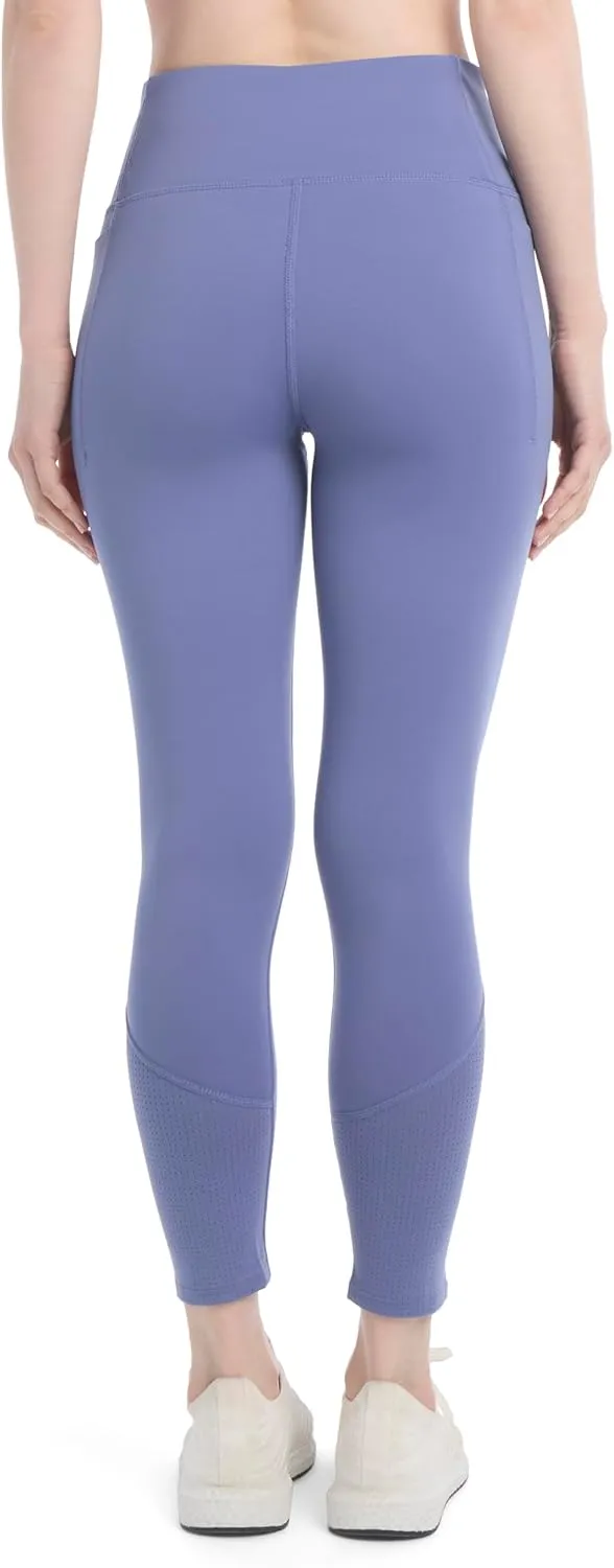 Jockey Women's High Waist Mesh Trim Crop Active Leggings