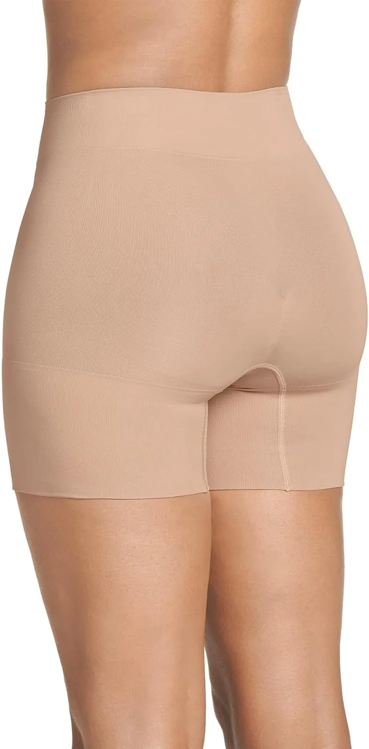 Jockey Women's Shapewear Skimmies Seamfree Tummy Smoothing Mid-Waist Mid-Thigh Short