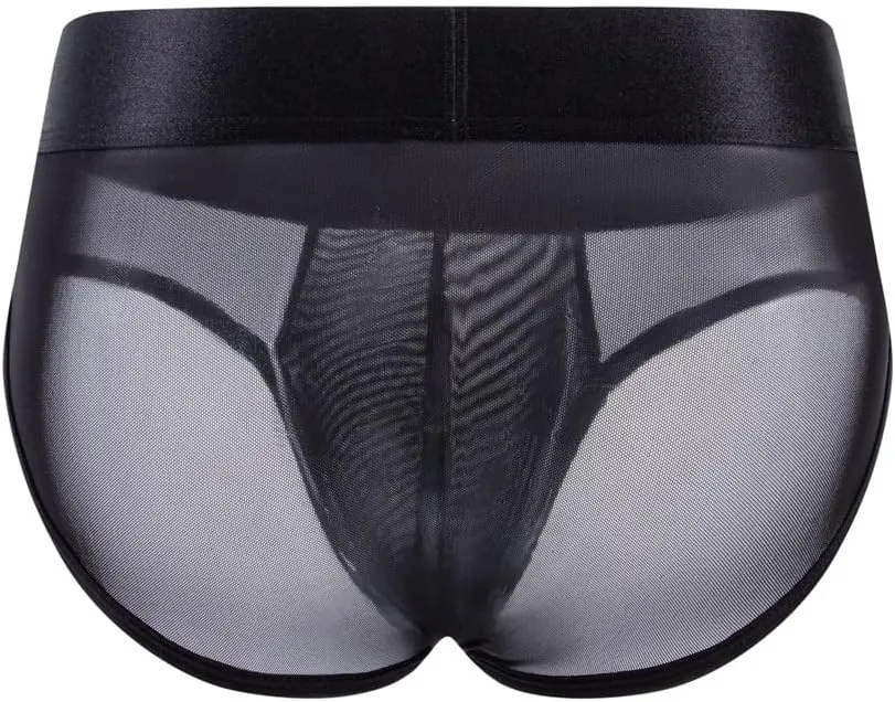 JOCKMAIL Men's Sexy Briefs Soft Breathable Comfortable Briefs Underwear Low Rise Underwear Pack for Men