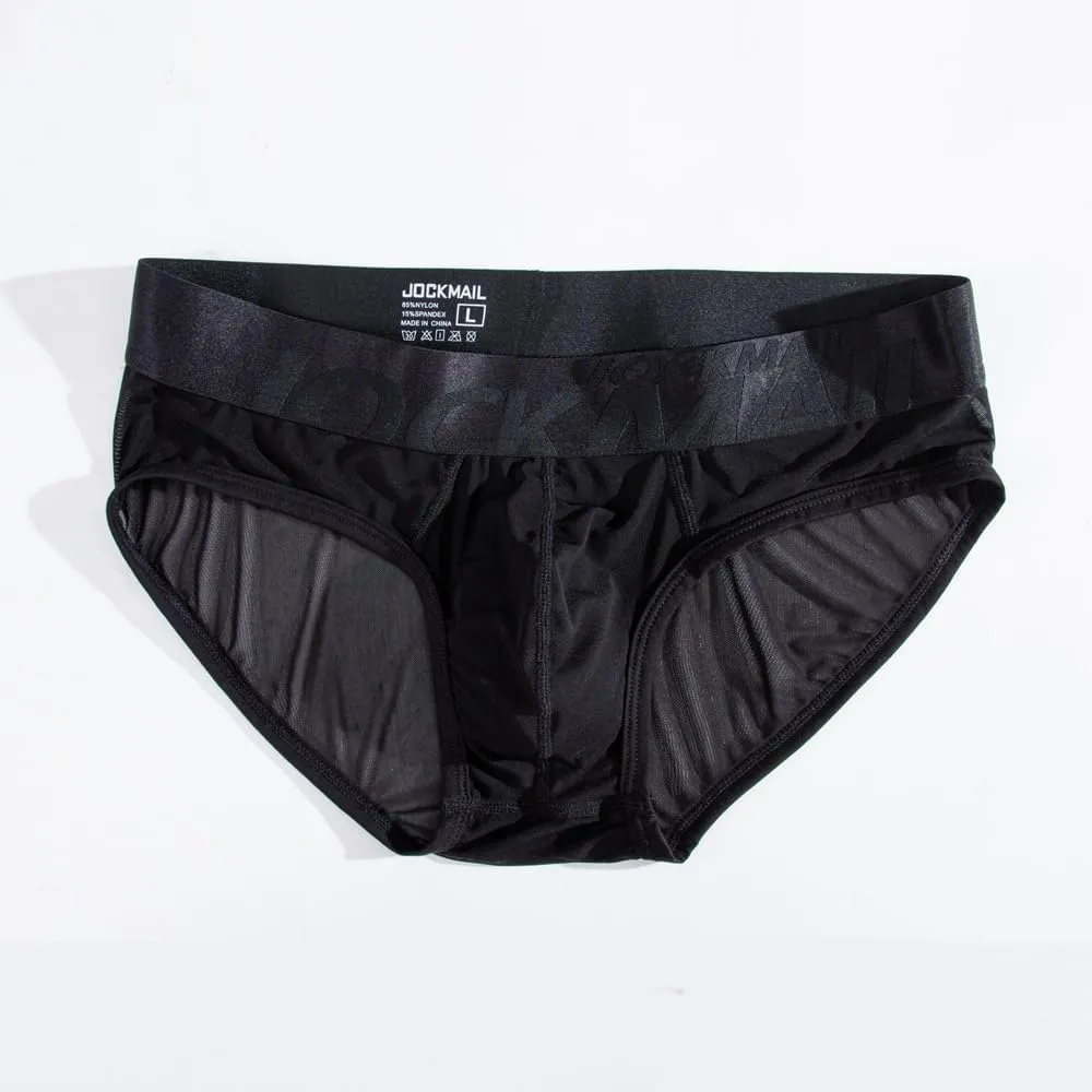 JOCKMAIL Men's Sexy Briefs Soft Breathable Comfortable Briefs Underwear Low Rise Underwear Pack for Men